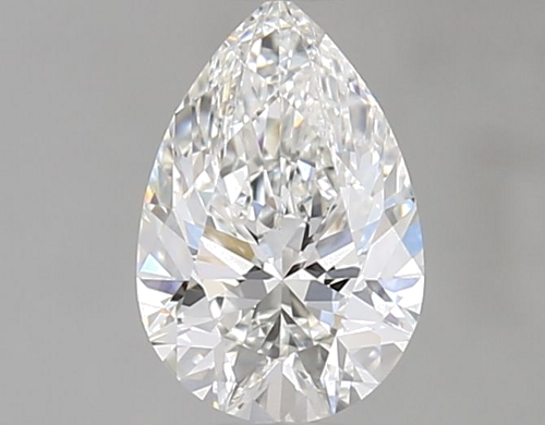 0.49 carat G-VS2 Natūralus Pear Deimantas (1)