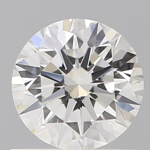 0.58 carat F-VVS2 Excellent cut Natūralus Round Deimantas (1)