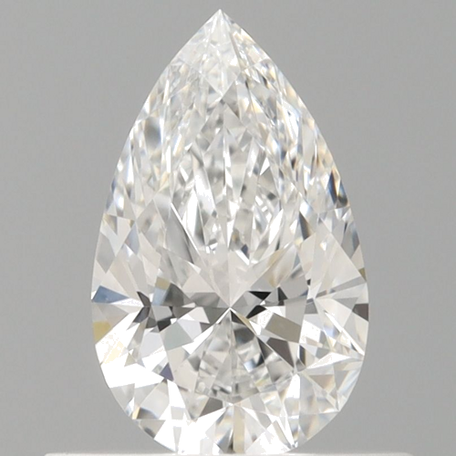 0.51 carat E-VS1 Natūralus Pear Deimantas (1)