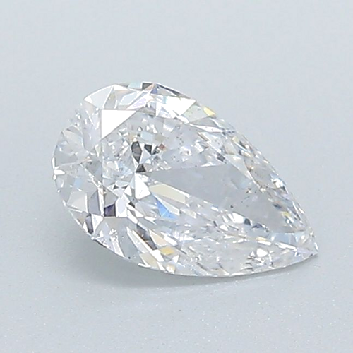 0.57 carat D-SI2 Natūralus Pear Deimantas (1)