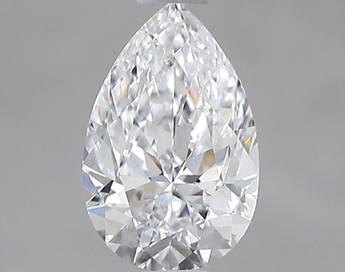 0.7 carat D-VS1 Natūralus Pear Deimantas (1)