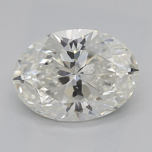 1.5 carat I-SI1 Natūralus Oval Deimantas (1)