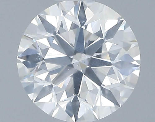 0.66 carat F-SI2 Excellent cut Natūralus Round Deimantas (1)