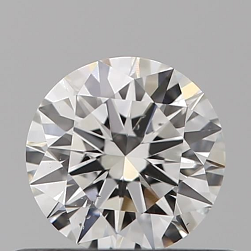 0.42 carat F-SI1 Excellent cut Natūralus Round Deimantas (1)