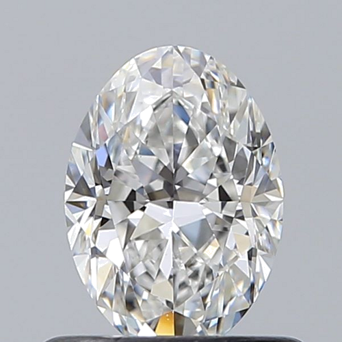 0.61 carat E-VS2 Natūralus Oval Deimantas (1)