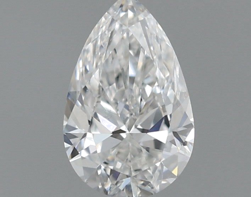 0.49 carat E-SI1 Natūralus Pear Deimantas (1)