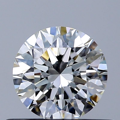 0.5 carat H-VVS2 Excellent cut Natūralus Round Deimantas (1)