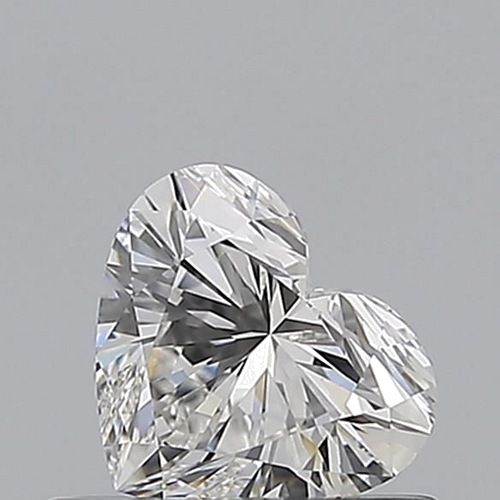 0.5 carat G-VVS2 Natūralus Heart Deimantas (1)