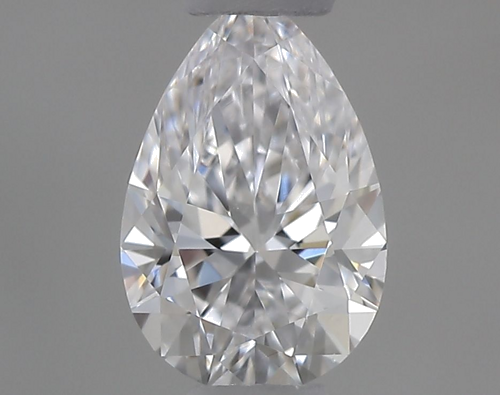 0.3 carat D-VS2 Natūralus Pear Deimantas (1)