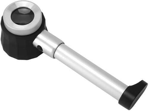 Ручная лупа с LED подсветкой и измерительной шкалой 10x (2)