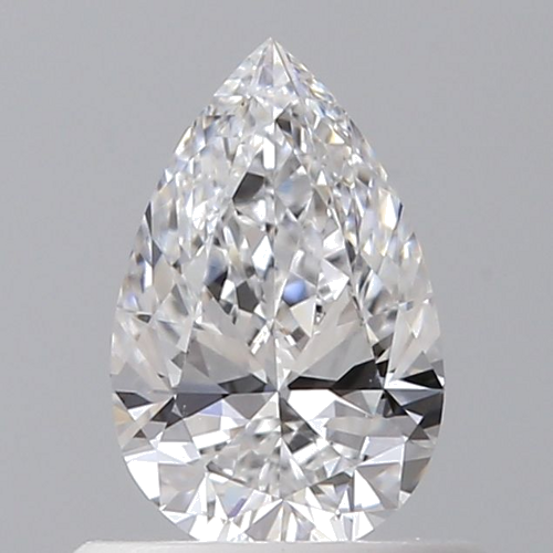 0.5 carat D-VS1 Natūralus Pear Deimantas (1)