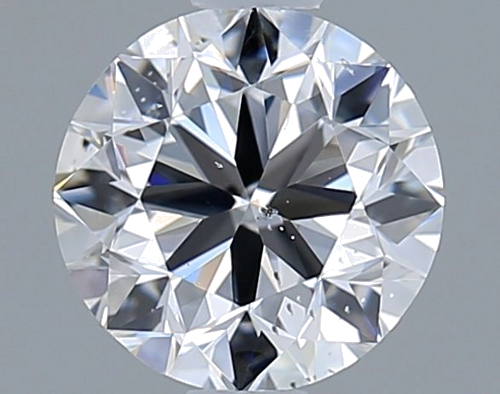 1.01 carat D-SI2 Very Good cut Natūralus Round Deimantas (1)