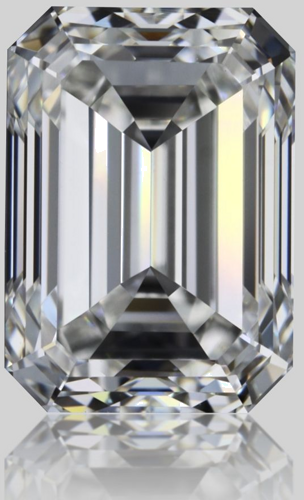 1.01 carat H-VS1 Natūralus Emerald Deimantas (1)