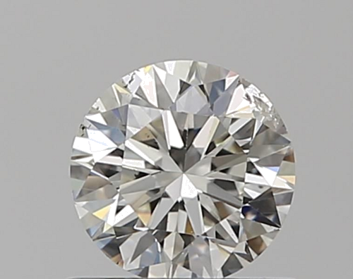 0.53 carat I-SI2 Very Good cut Natūralus Round Deimantas (1)