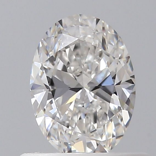 0.5 carat F-VS2 Natūralus Oval Deimantas (1)