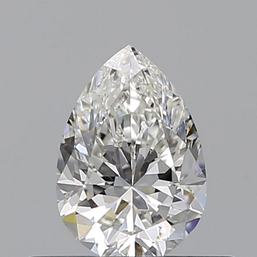 0.4 carat G-VS2 Natūralus Pear Deimantas (1)
