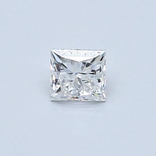 0.4 carat E-IF Natūralus Princess Deimantas (1)