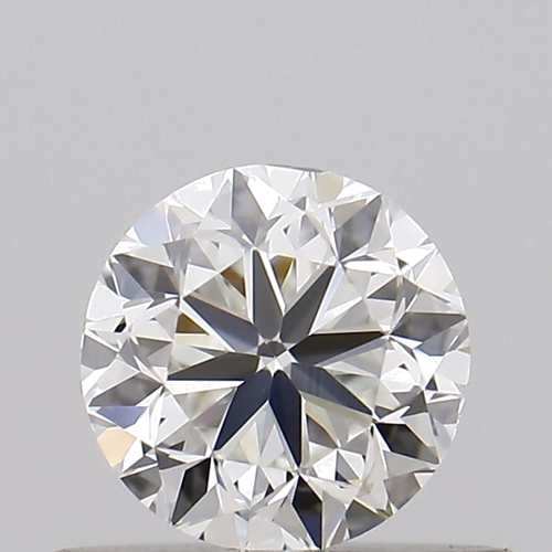 0.4 carat H-VVS2 GD cut Natūralus Round Deimantas (1)