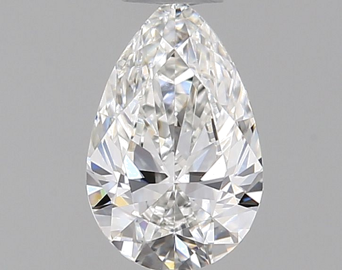0.3 carat E-VS1 Natūralus Pear Deimantas (1)