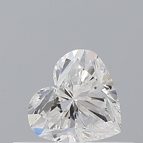 0.31 carat F-IF Natūralus Heart Deimantas (1)