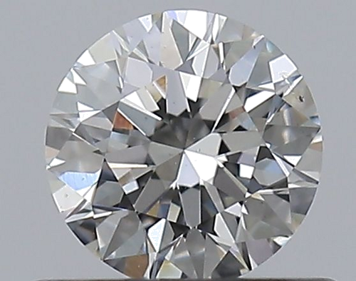 0.51 carat G-SI1 Excellent cut Natūralus Round Deimantas (1)