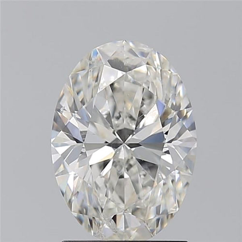 1.92 carat H-SI2 Natūralus Oval Deimantas (1)