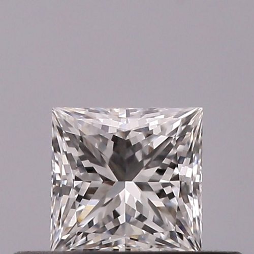 0.32 carat E-VVS1 Natūralus Princess Deimantas (1)