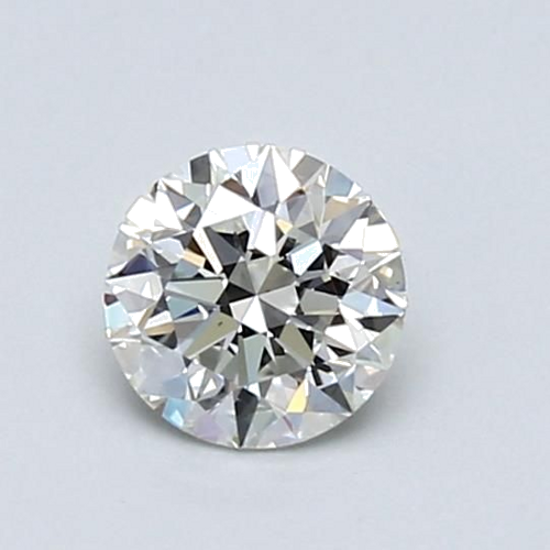 0.52 carat I-VS1 Excellent cut Natūralus Round Deimantas (1)