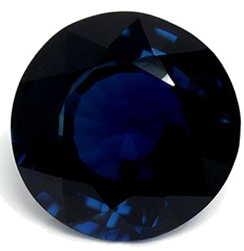 0.51 carat BLUE Round Safyras (1)