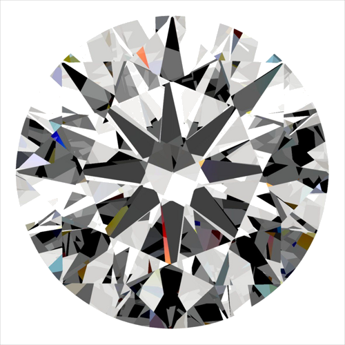 0.3 carat I-SI2 Excellent cut Natūralus Round Deimantas (1)