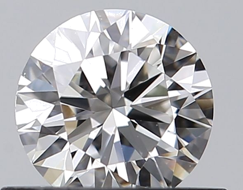 0.52 carat F-VVS2 Excellent cut Natūralus Round Deimantas (1)