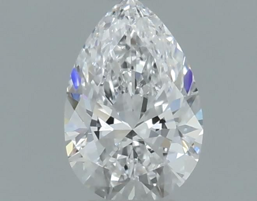 0.35 carat D-VVS1 Natūralus Pear Deimantas (1)