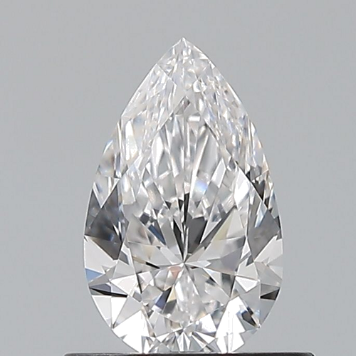 0.6 carat E-VVS1 Natūralus Pear Deimantas (1)