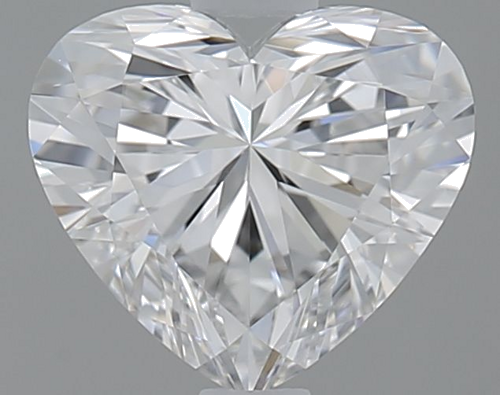 1.0 carat D-VVS1 Natūralus Heart Deimantas (1)