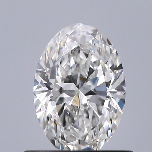 0.53 carat F-VVS1 Natūralus Oval Deimantas (1)
