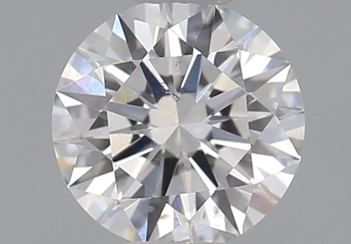 0.38 carat E-SI1 Excellent cut Natūralus Round Deimantas (1)