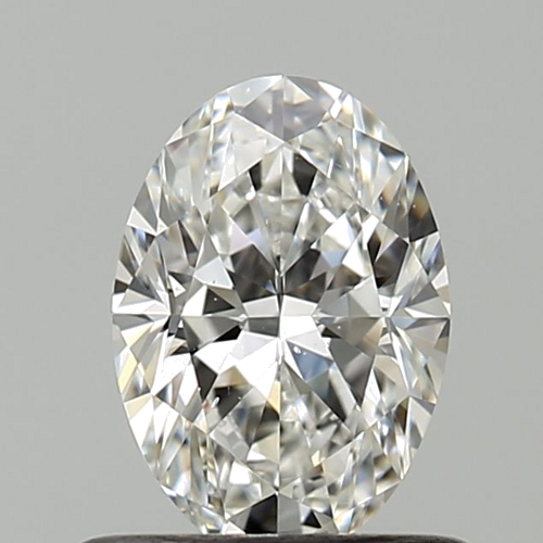 0.6 carat F-SI1 Natūralus Oval Deimantas (1)