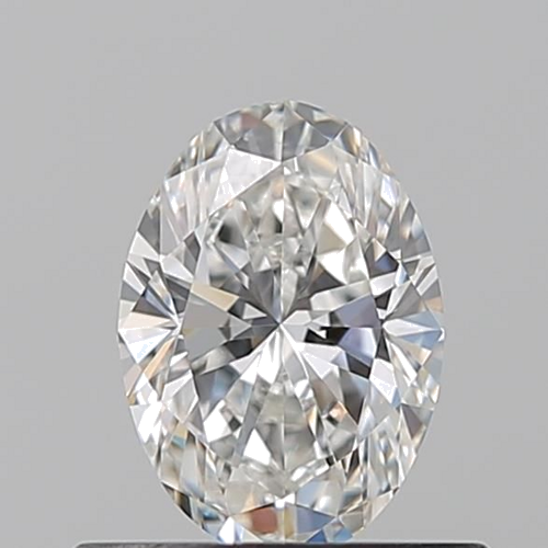 0.5 carat G-VVS2 Natūralus Oval Deimantas (1)