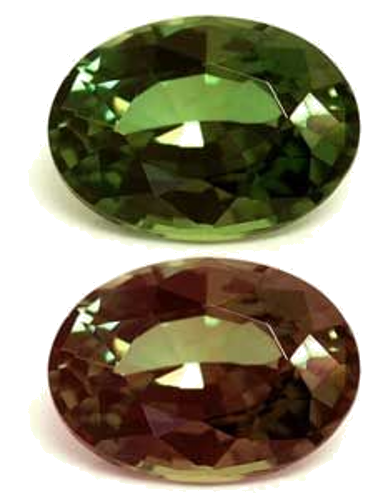 0.45 carat GREEN Oval Alexandrite (1)