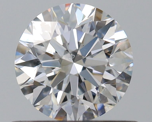 0.52 carat G-SI1 Excellent cut Natūralus Round Deimantas (1)