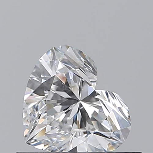 0.5 carat D-SI2 Natūralus Heart Deimantas (1)