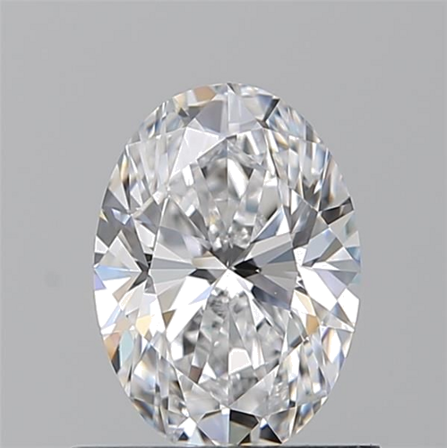 0.74 carat D-VVS2 Natūralus Oval Deimantas (1)