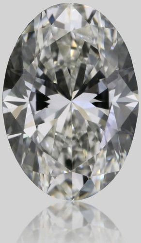 0.5 carat I-VVS1 Natūralus Oval Deimantas (1)