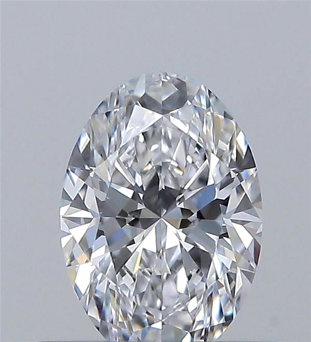 0.41 carat D-VVS1 Natūralus Oval Deimantas (1)