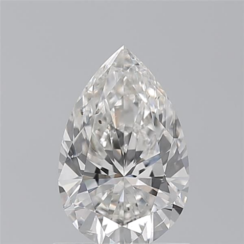 1.01 carat G-SI2 Natūralus Pear Deimantas (1)