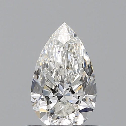 0.55 carat G-VS1 Natūralus Pear Deimantas (1)