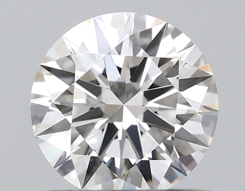 0.64 carat F-VVS1 Excellent cut Natūralus Round Deimantas (1)