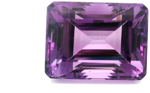 8.69 carat PURPLE STEP cut Octagonal Amethyst (1)