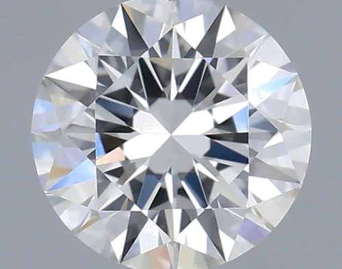 0.44 carat F-VVS1 Excellent cut Natūralus Round Deimantas (1)