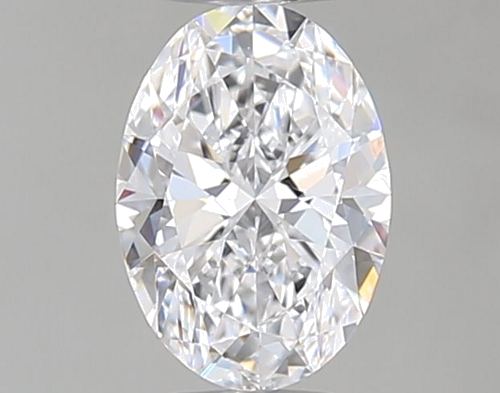 0.4 carat D-VS1 Natūralus Oval Deimantas (1)